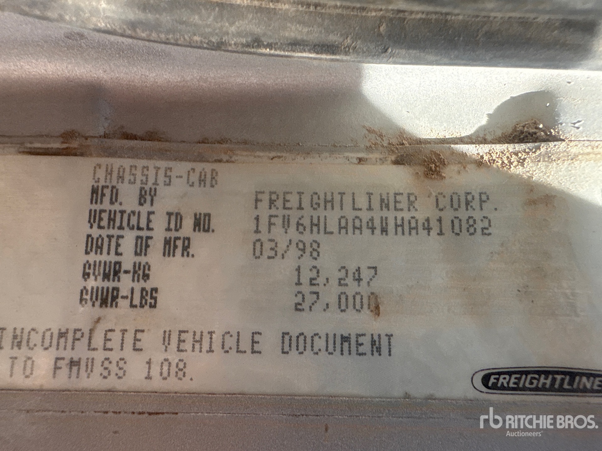 1998 Freightliner FL70