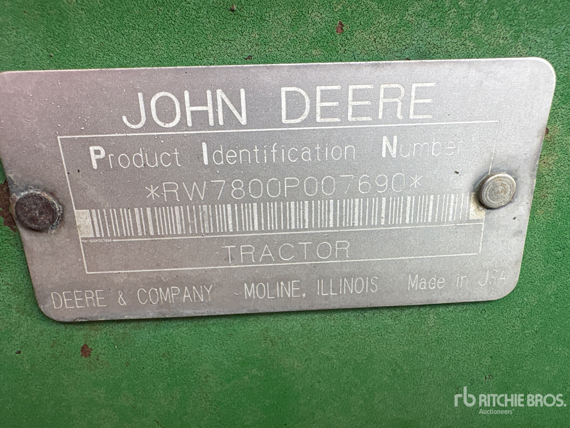 1994 John Deere 7800