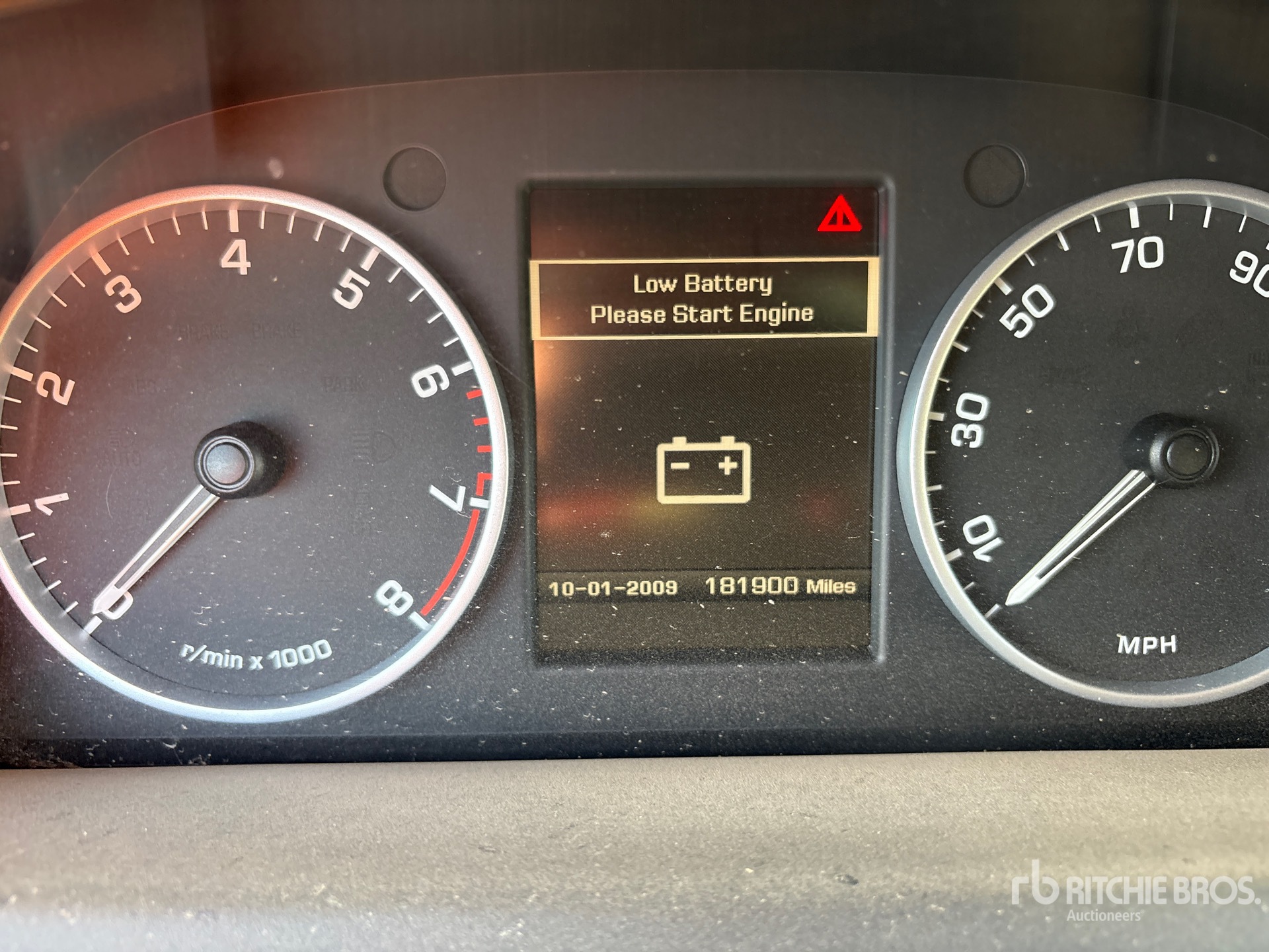 General Appearance with Hour Meter / Odometer