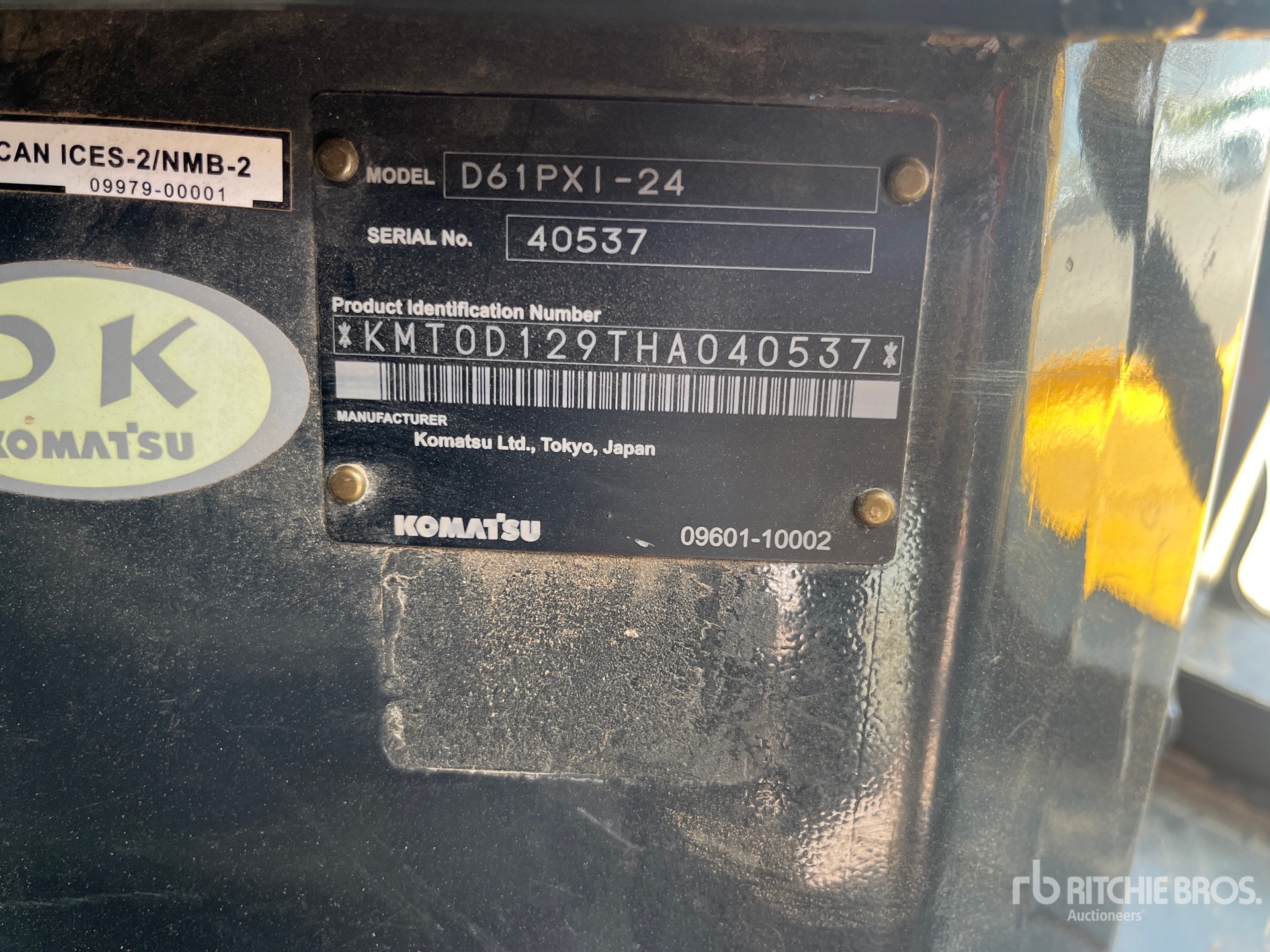 2017 Komatsu D61PXi-24