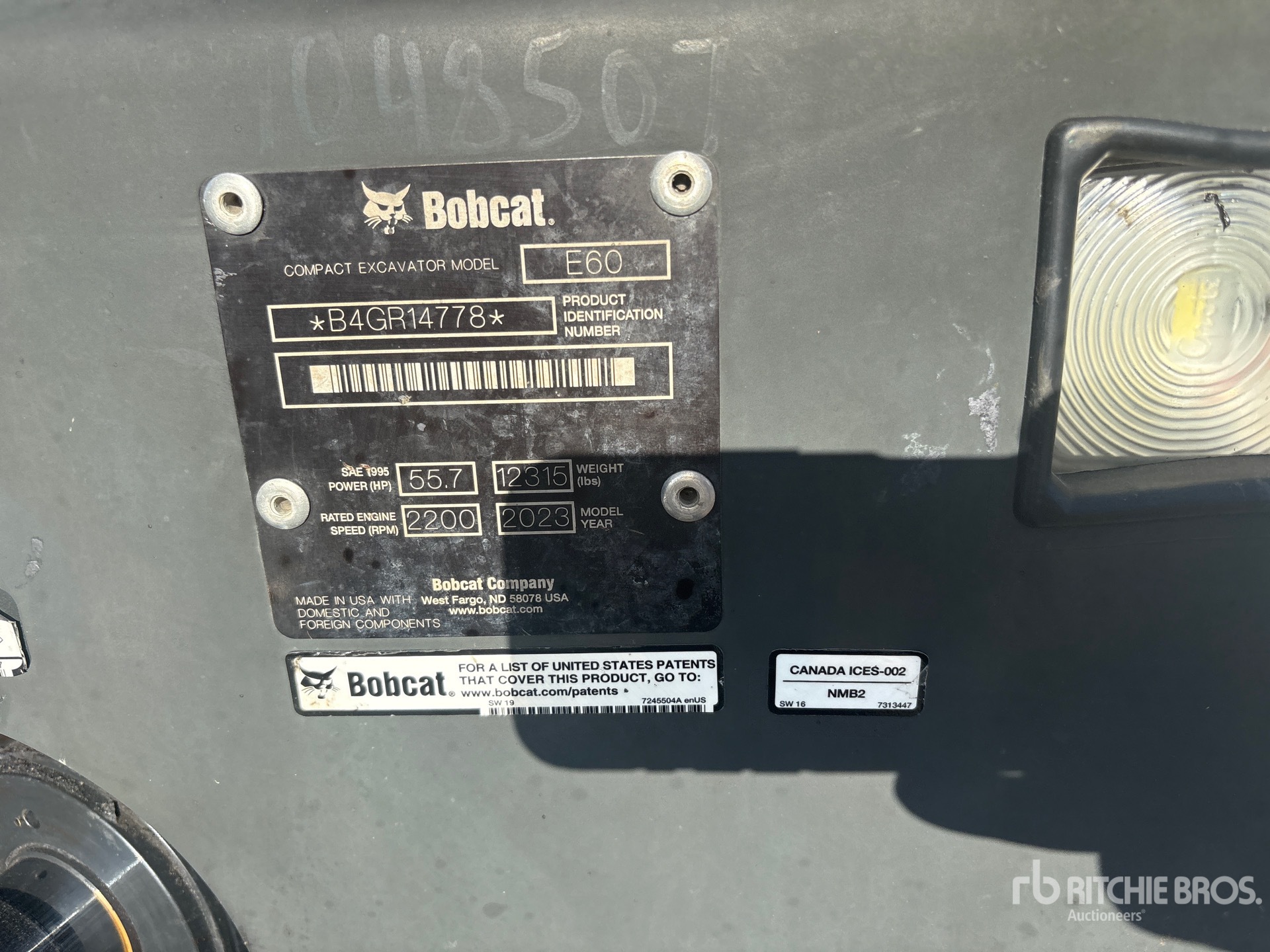 2023 Bobcat E60