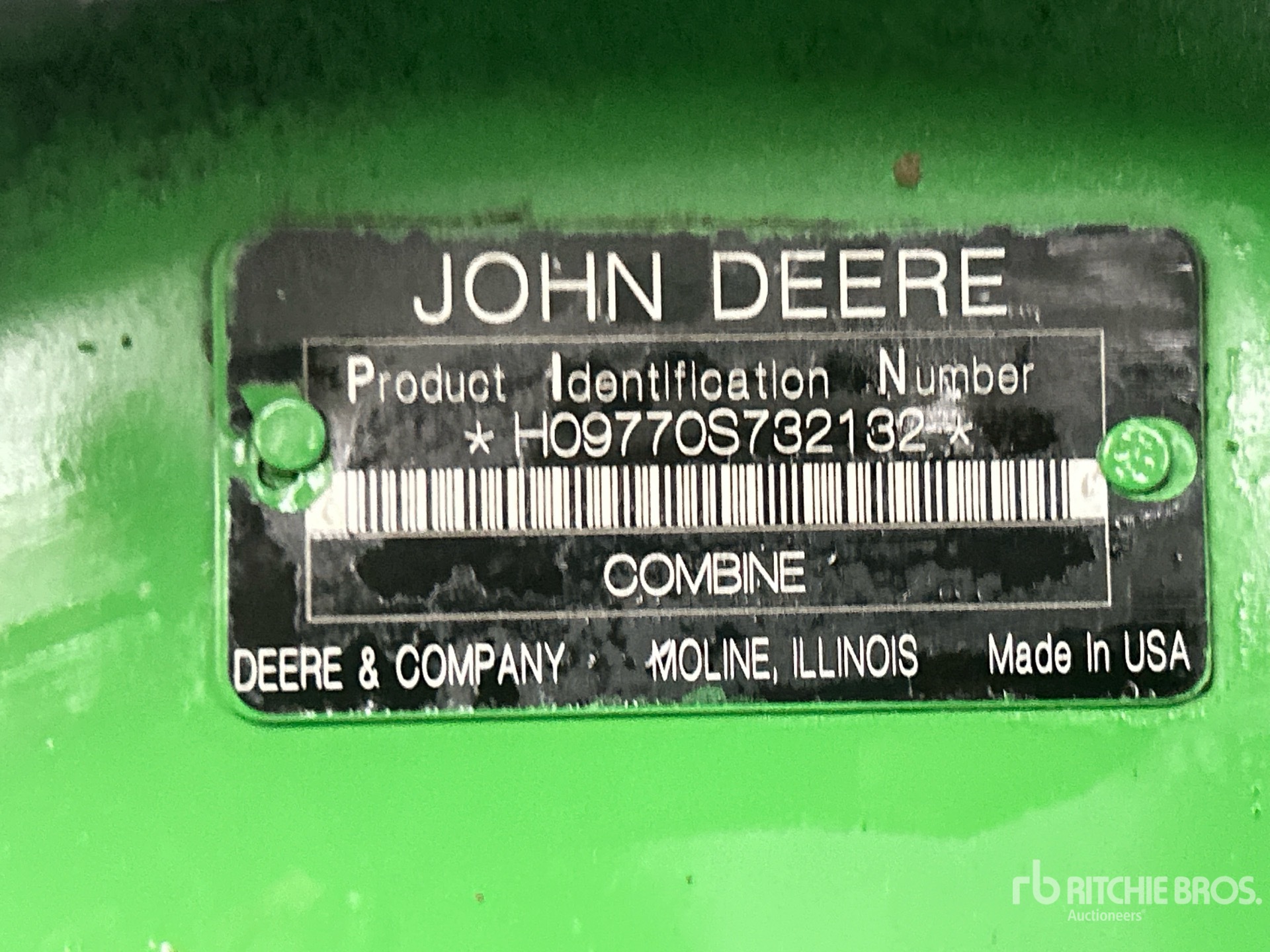 2009 John Deere 9770 STS