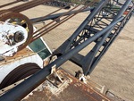 Superstructure de la grue with Arrêts du bras