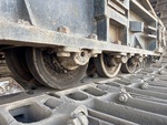 Train de roulement with Rouleaux de chenille gauches