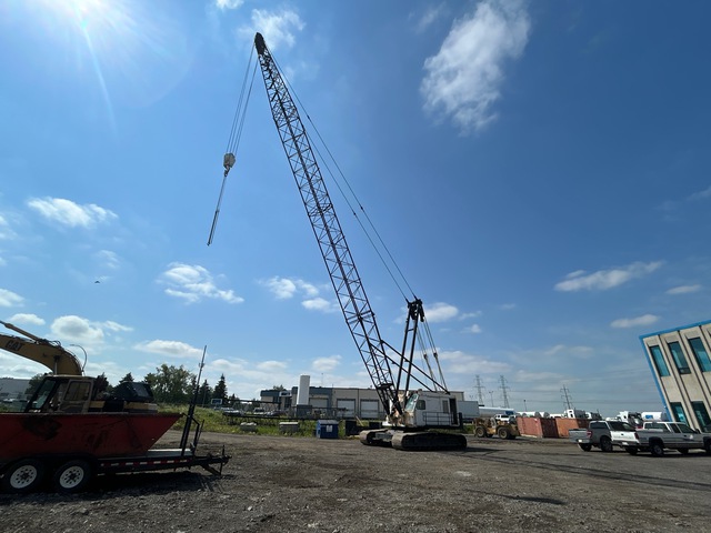 Link-Belt LS418 100 ton Lattice-Boom Crawler Crane