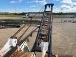 Superstructure de la grue with Ligne d'ancre (ligne de tension)