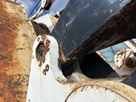 Superstructure de la grue with