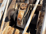 Superstructure de la grue with Tambours à percussion