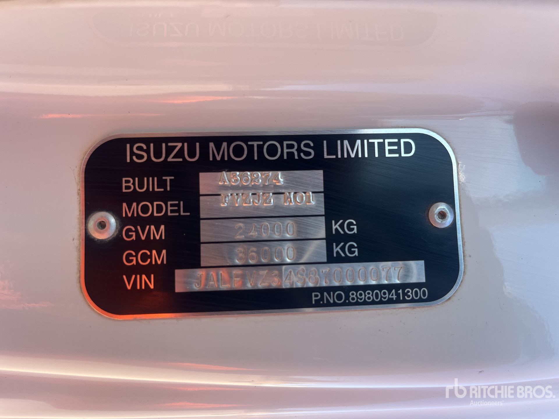2008 Isuzu FVZ1400