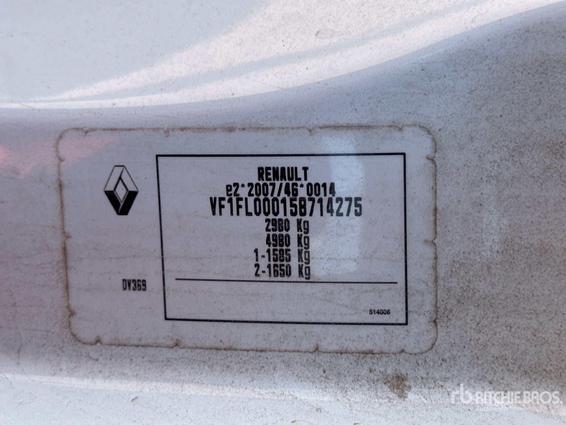 2017 Renault TRAFIC DCI145