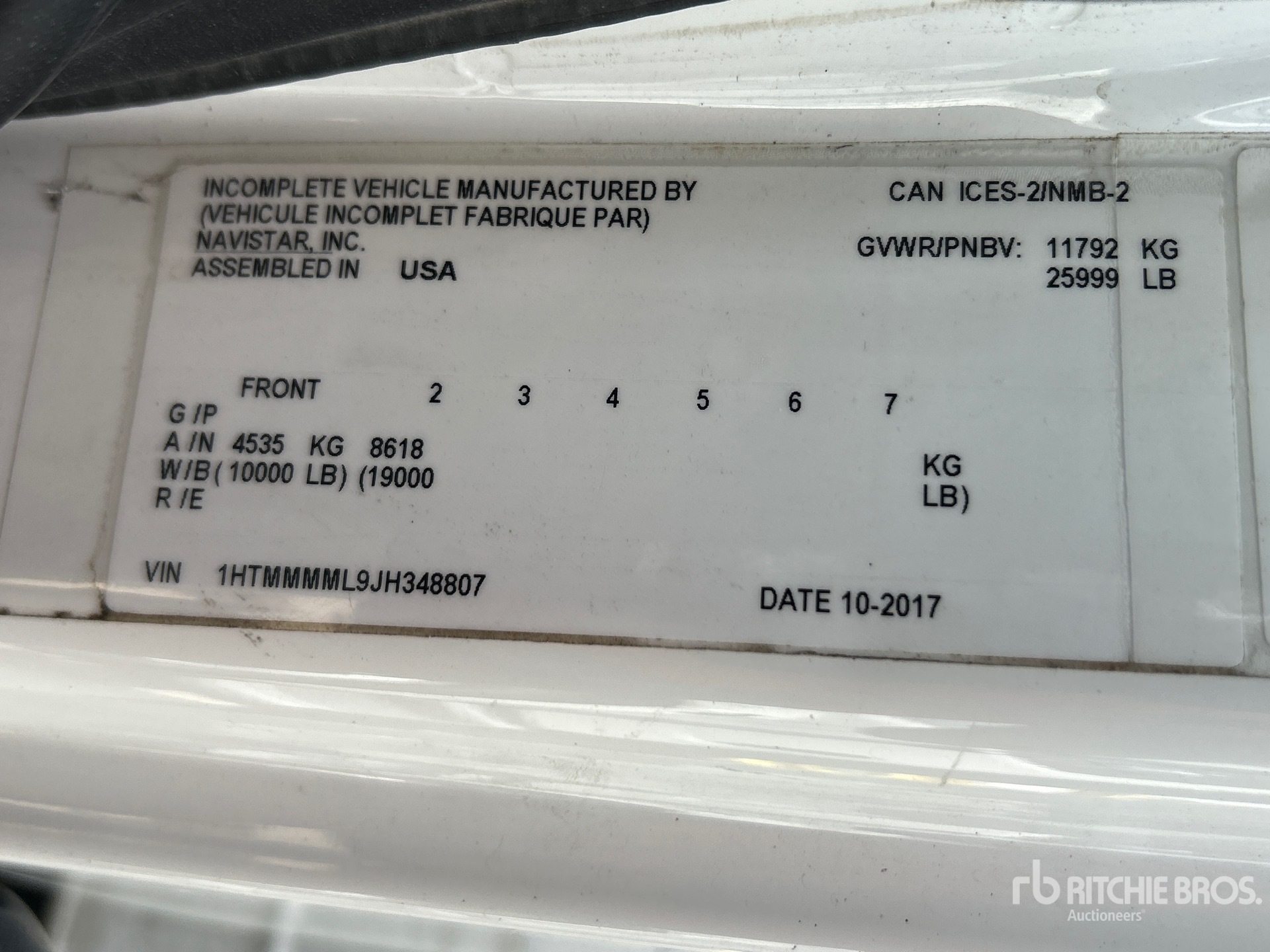 2018 International 4300
