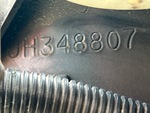 General Appearance with Frame Stamp Serial Number/VIN Photo