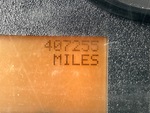 General Appearance with Hour Meter / Odometer