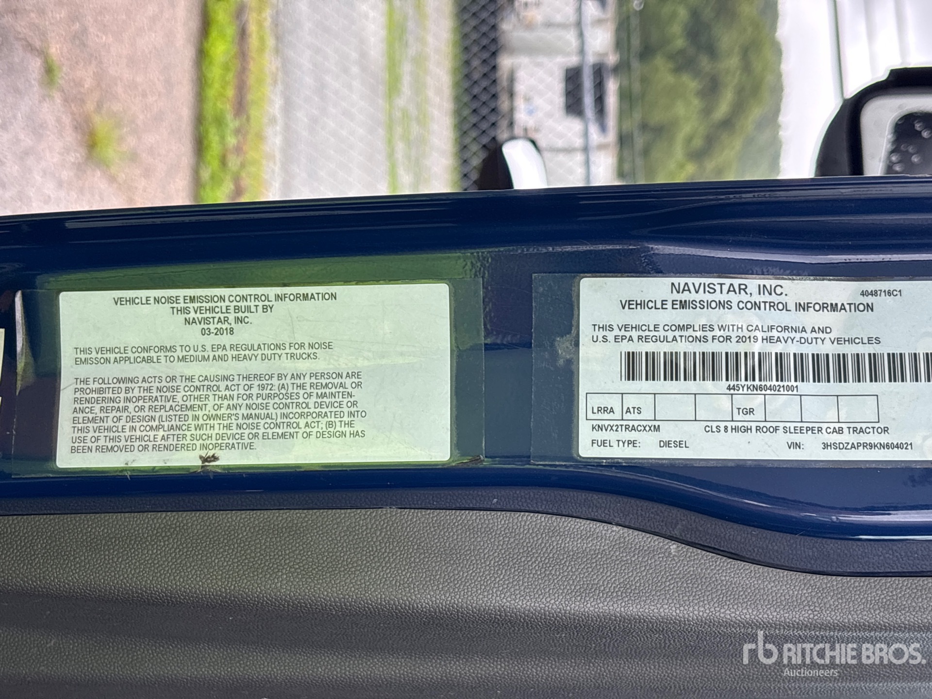 2019 International LT625
