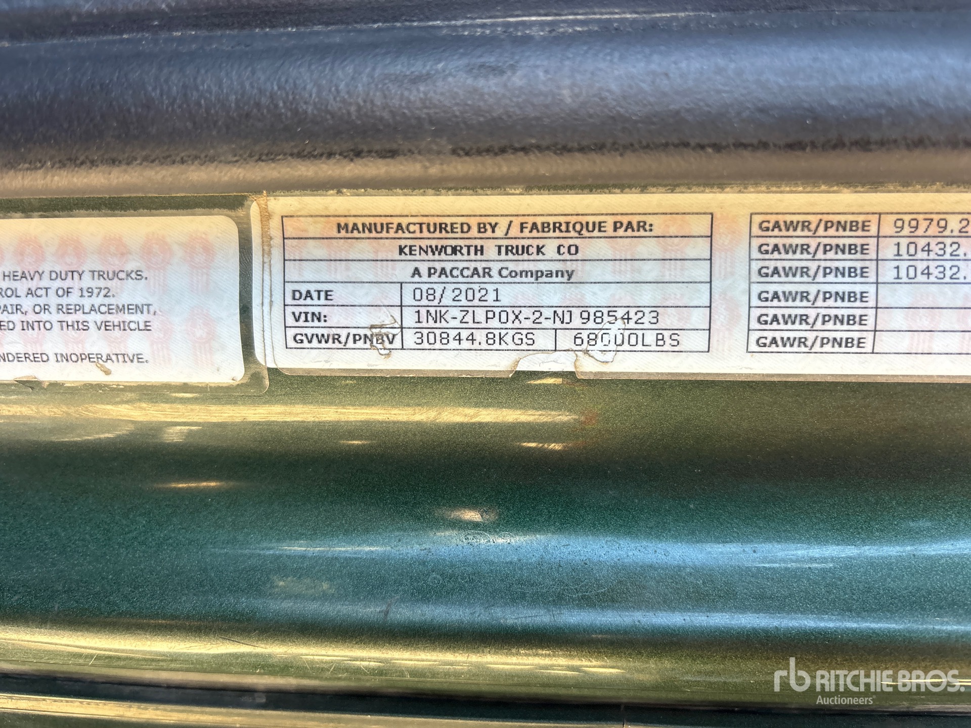 2022 Kenworth T880