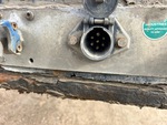 Trailer Chassis with Power Receptacle Functional