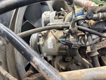 Engine with A/C Compressor