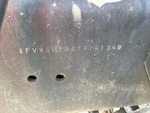 General Appearance with Frame Stamp Serial Number/VIN Photo