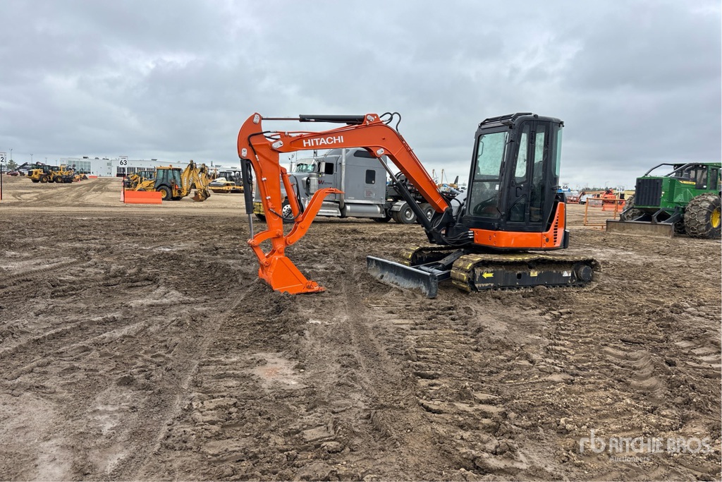 Hitachi ZX50U Mini Excavator | Ritchie Bros. Auctioneers