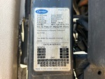 General Appearance with Refrigeration Unit Serial Number