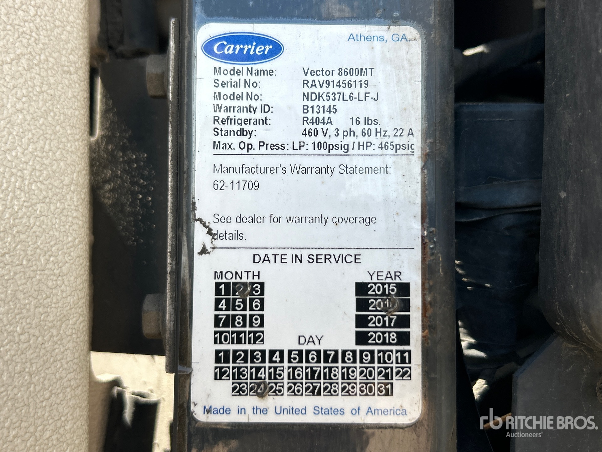 2017 Great Dane ECL-1114-12236