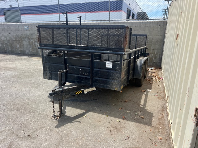 2010 Carson 12 ft T/A Utility Trailer