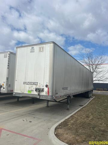 2025 Hyundai VS2530152-AJS 53 ft x 102 in Van Trailer