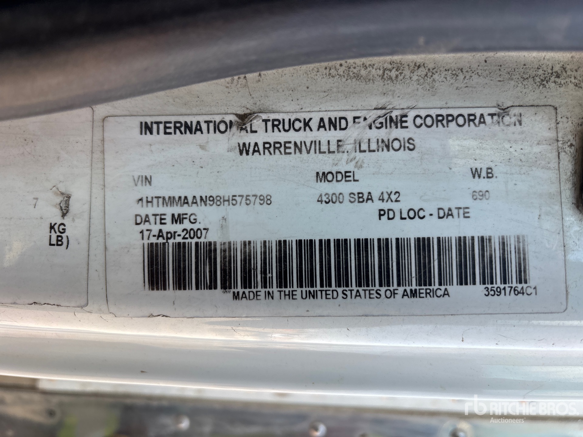 Photo of a 2008 International 4300