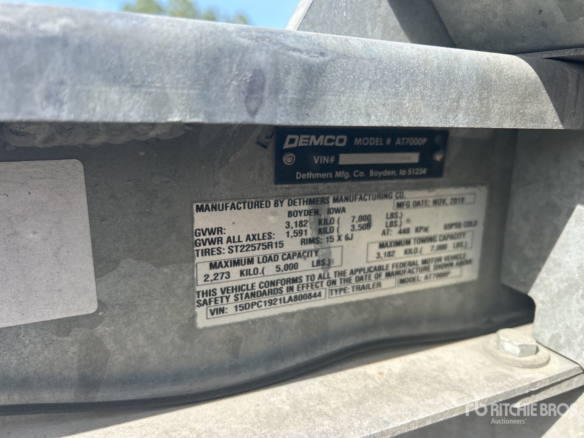 2020 Demco AT7000P