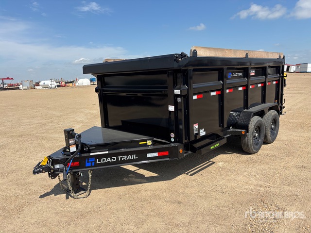 2025 Load Trail 14 Ft T/a (unused) Dump Utility Trailer