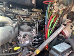 Engine with Air Compressor