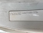 General Appearance with Motor Vehicle Safety Standards Label