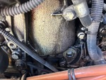 4 Engine with Oil Leaks