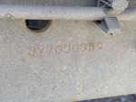 General Appearance with Frame Stamp Serial Number/VIN Photo