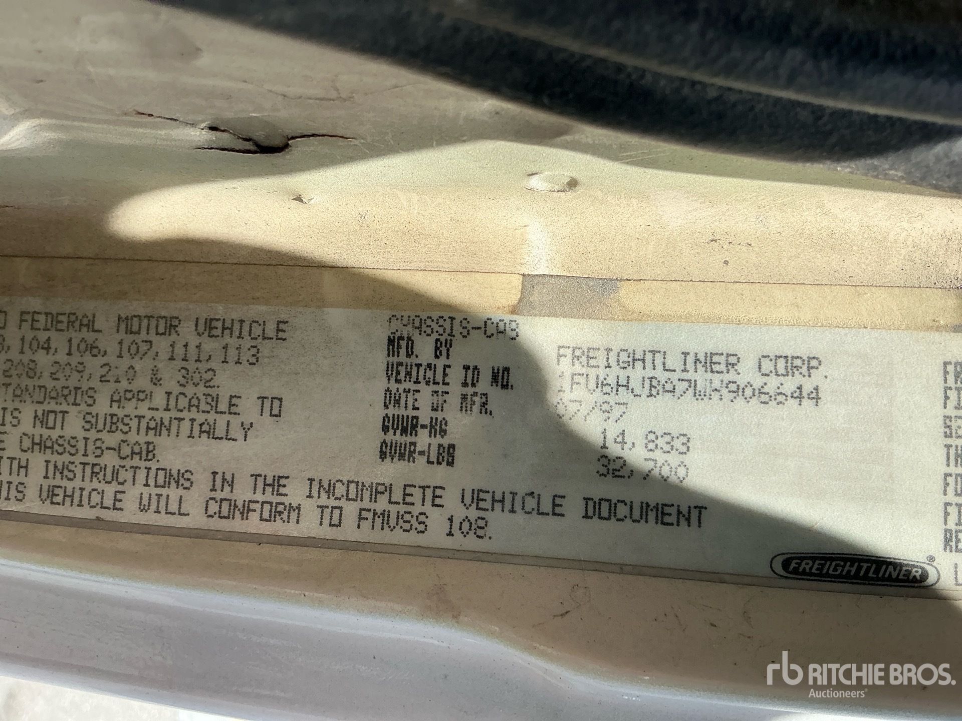 1998 Freightliner FL 70