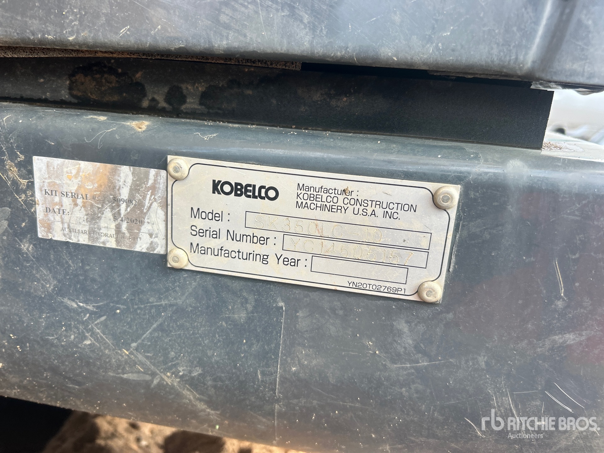 2020 Kobelco SK350 LC-10