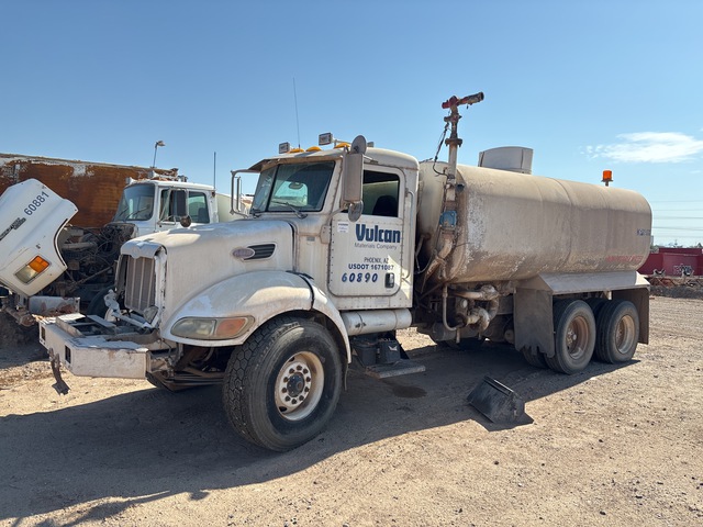 2007 Peterbilt 340 4000 gal  6x4 Water Truck
