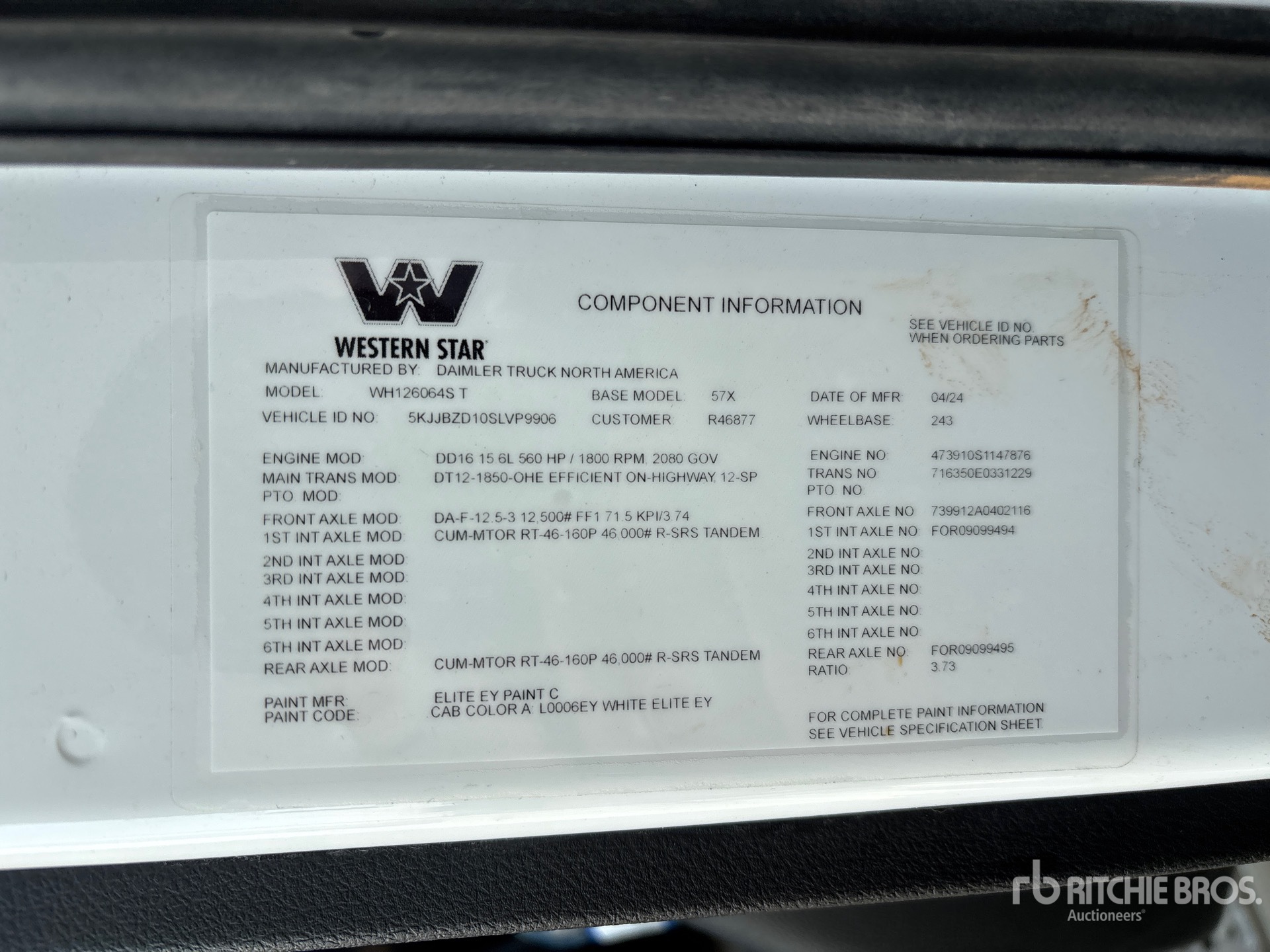 2025 Western Star 57X