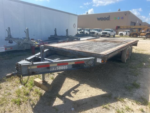 2006 Big Tex 20 ft T/A Flatbed Trailer