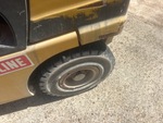 Chassis Lift with Left Rear Tire