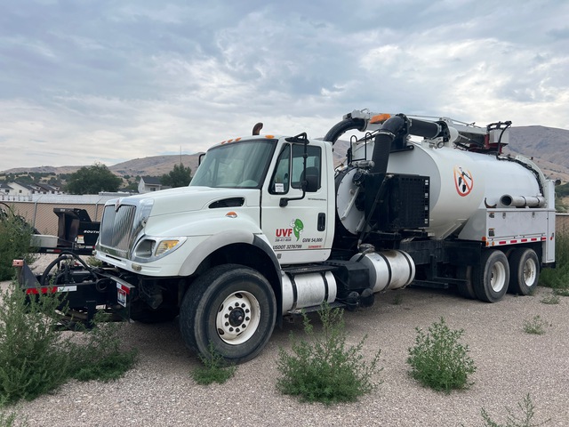2007 Vactor HXX2112 FAN on 2007 International 7600 LT 6x4 T/A International day W/ Vactor Vacuum Excavator Truck. Vacuum Excavator Truck