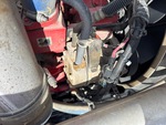 Engine with A/C Compressor