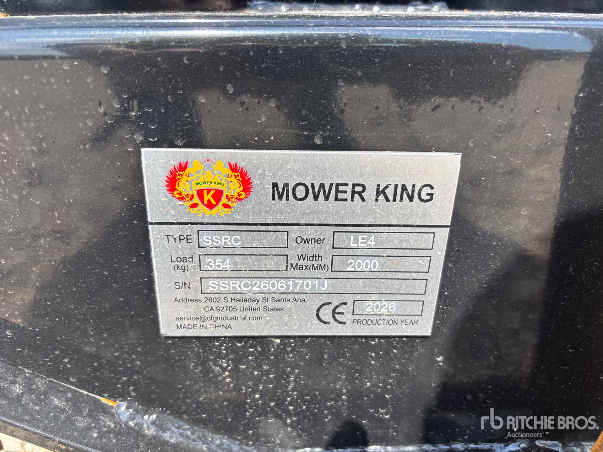 2026 Mower King SSRC