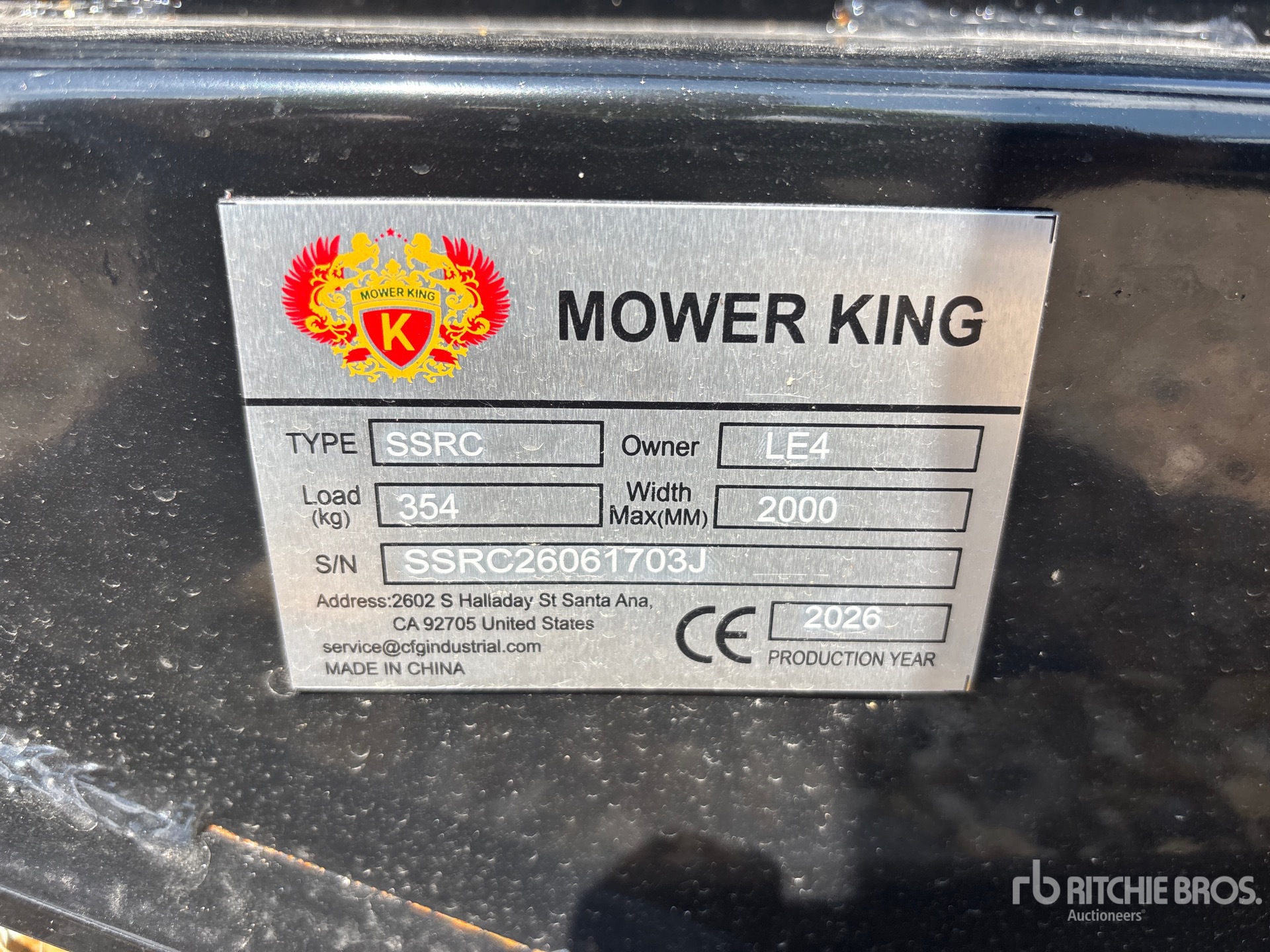 2026 Mower King SSRC