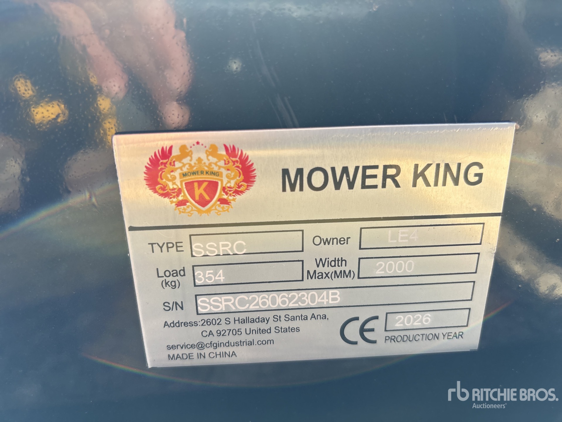 2026 Mower King SSRC
