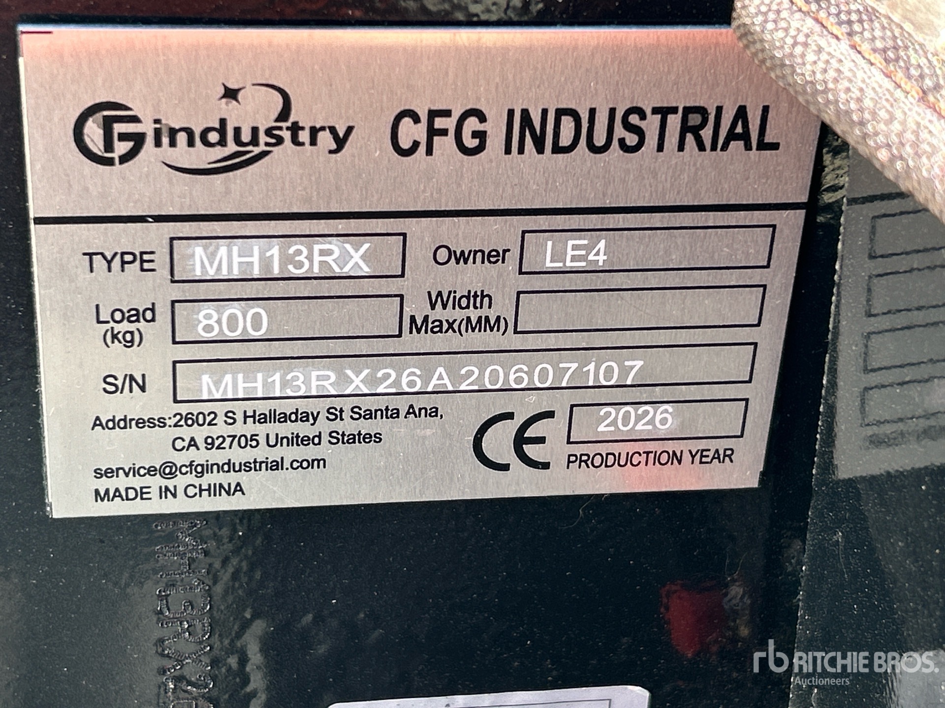 2026 CFG MH13RX