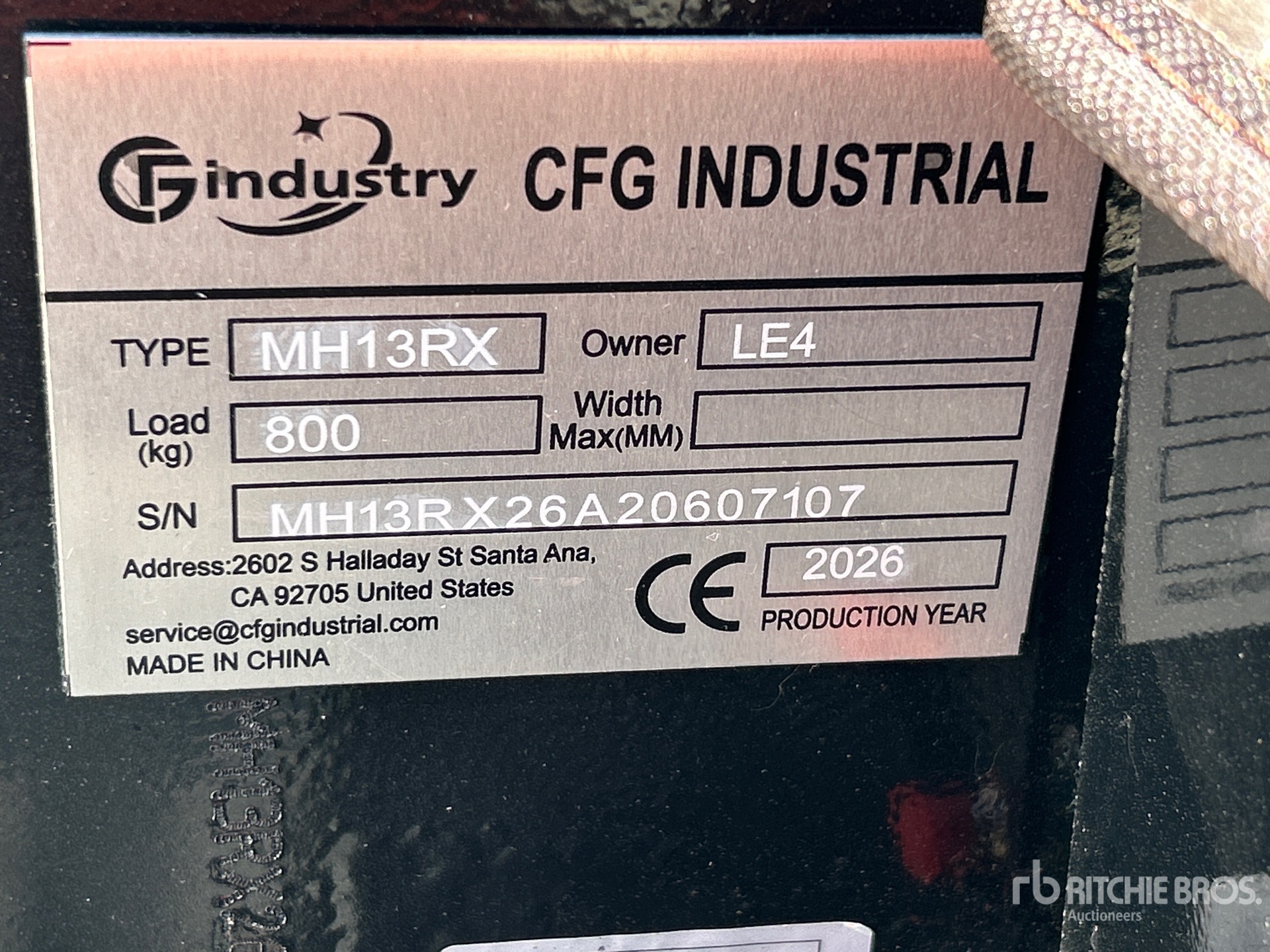 2026 CFG MH13RX