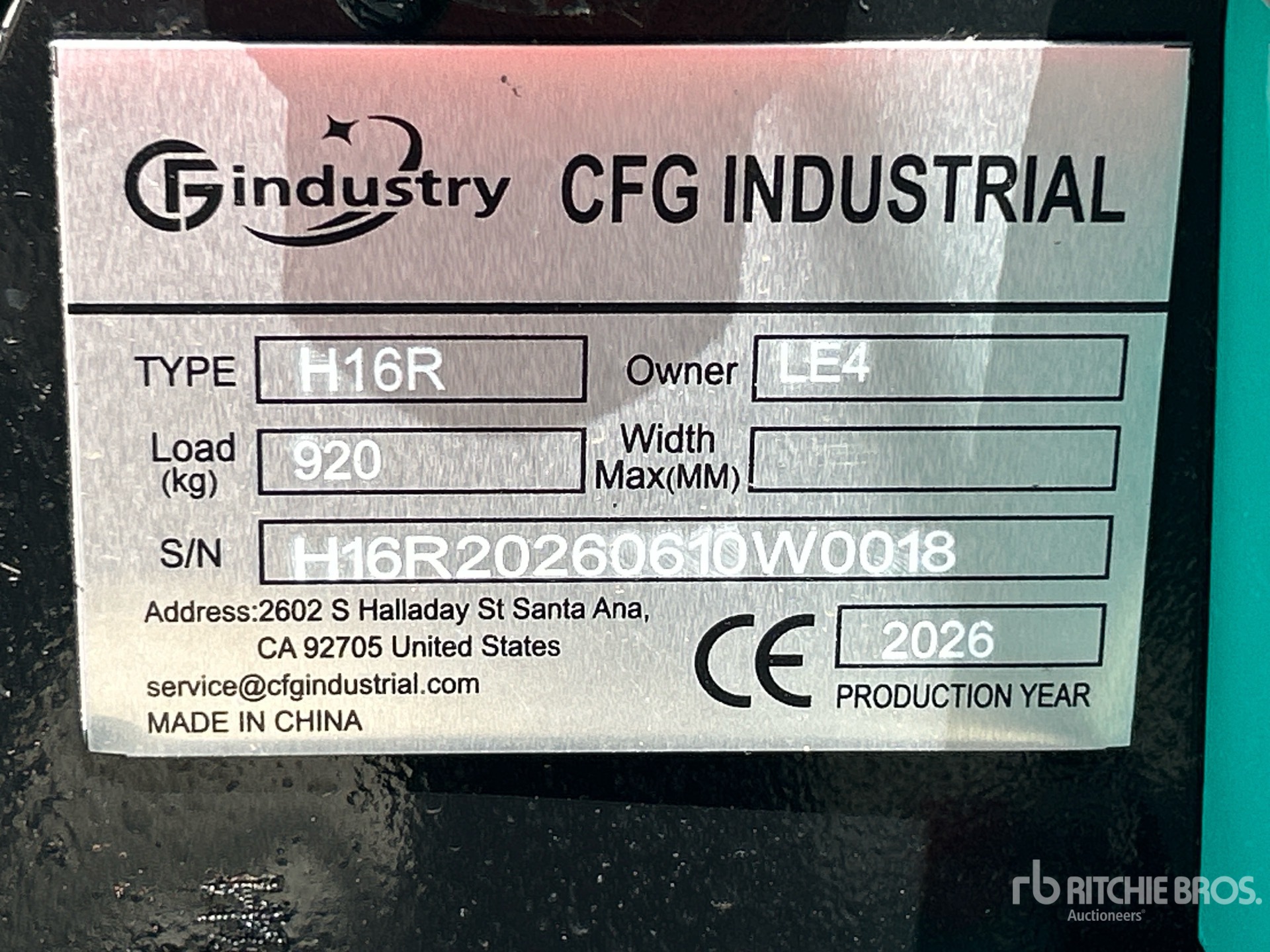 2026 CFG H16R