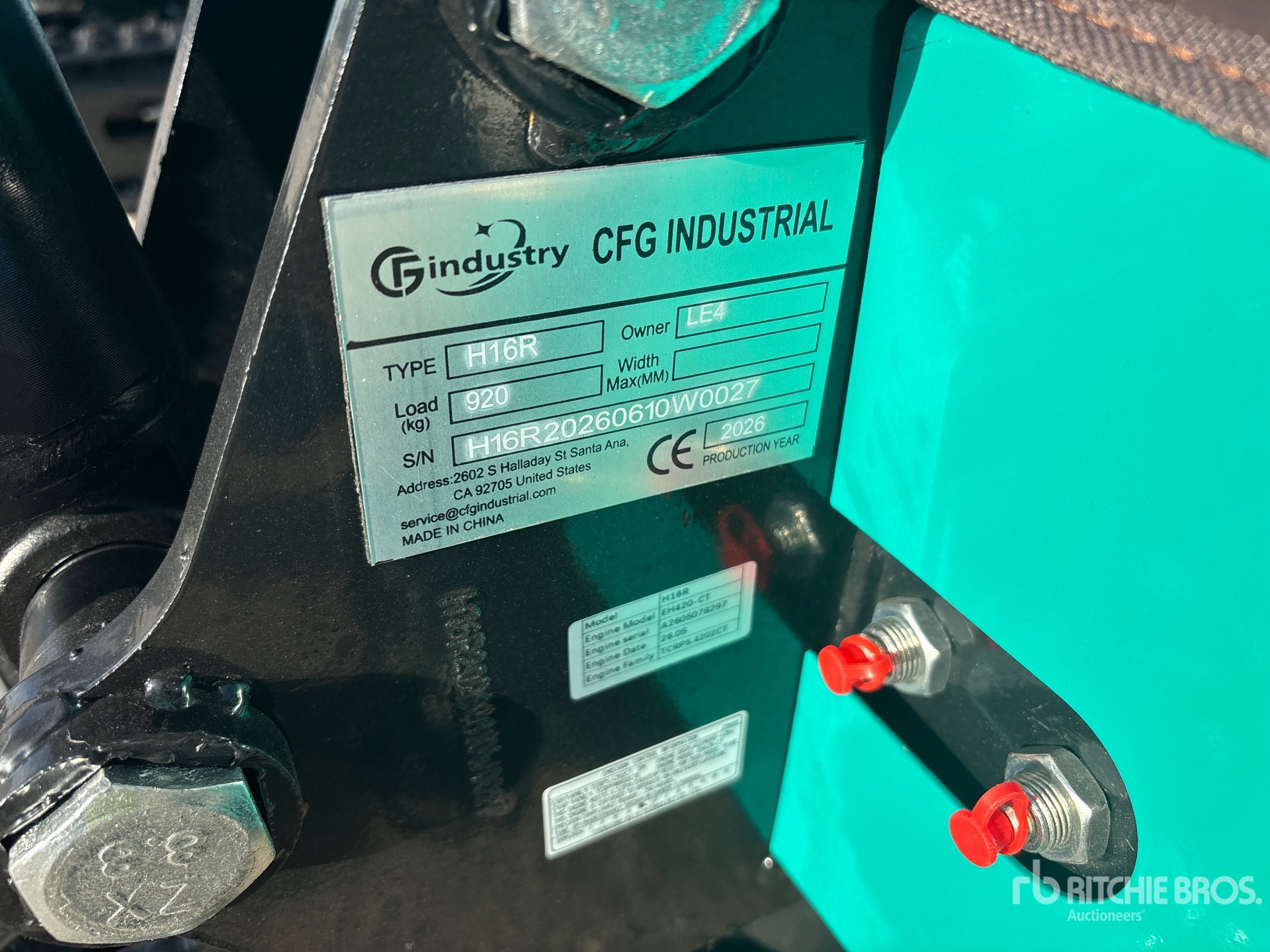2026 CFG H16R