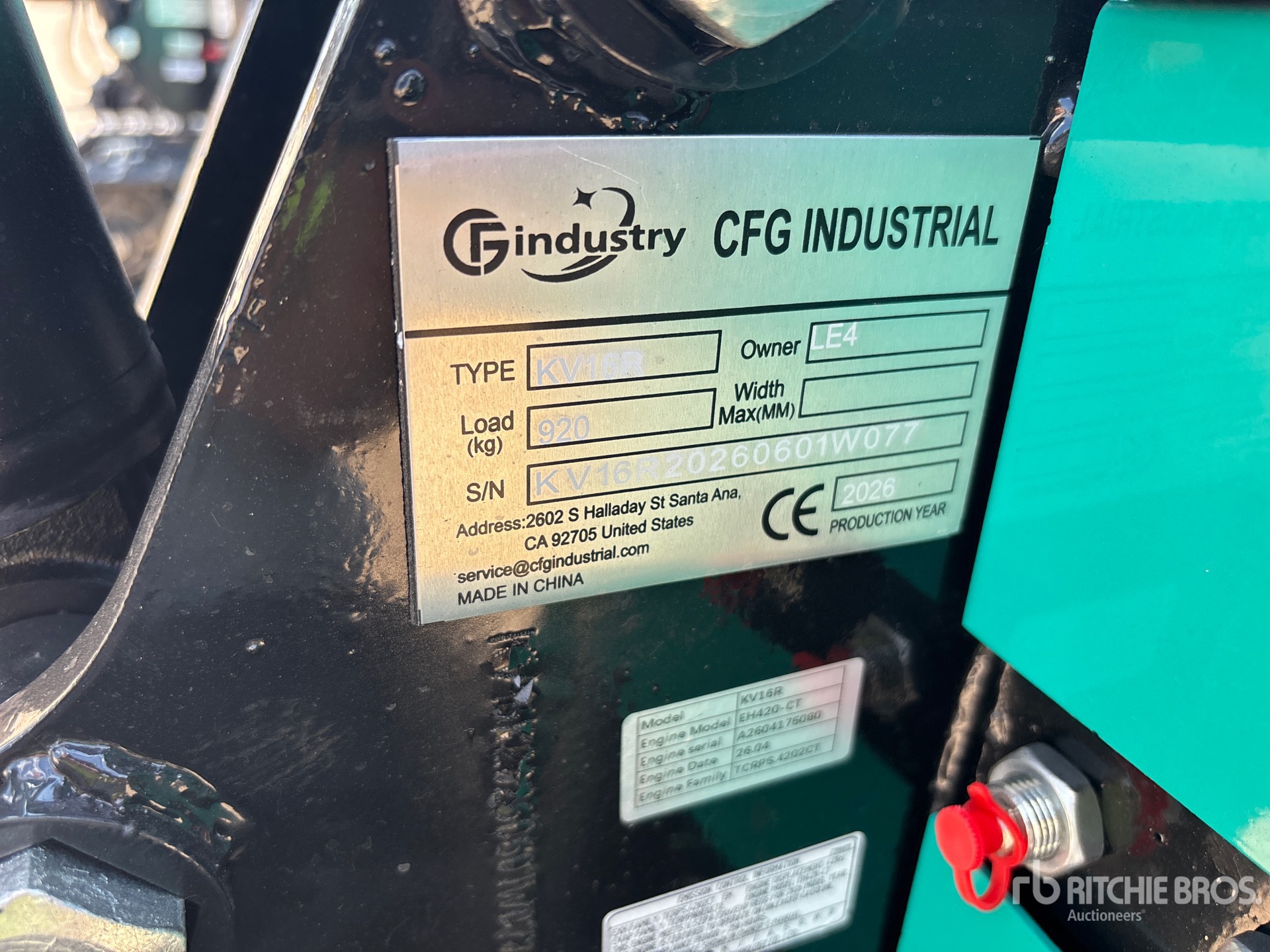 2026 CFG KV16R